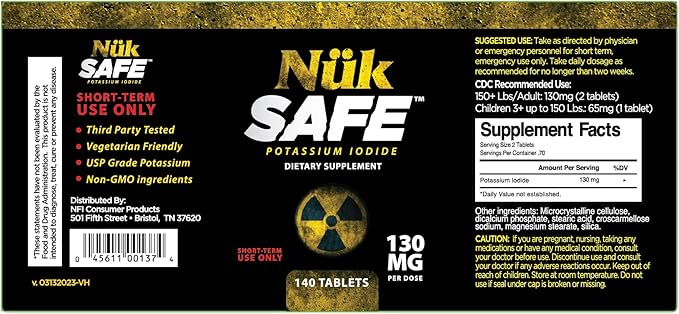 Nuk Safe Potassium Iodide