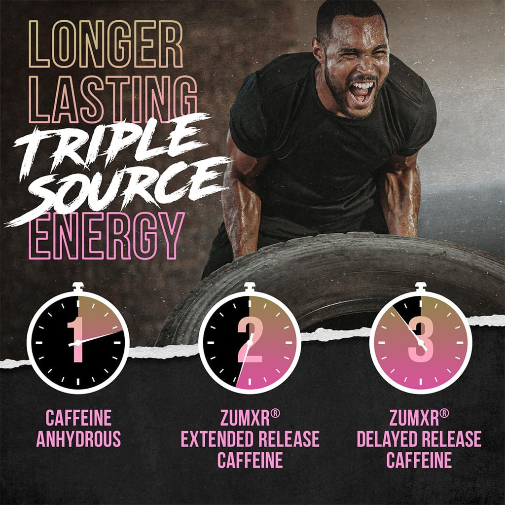 ALPHA LION Core Pre Workout with Creatine for Performance, Beta Alanine for Muscle, L-Citrulline for Pump & Tri-Source Caffeine for Sustained Energy (30 Servings, King Lemonade Flavor)
