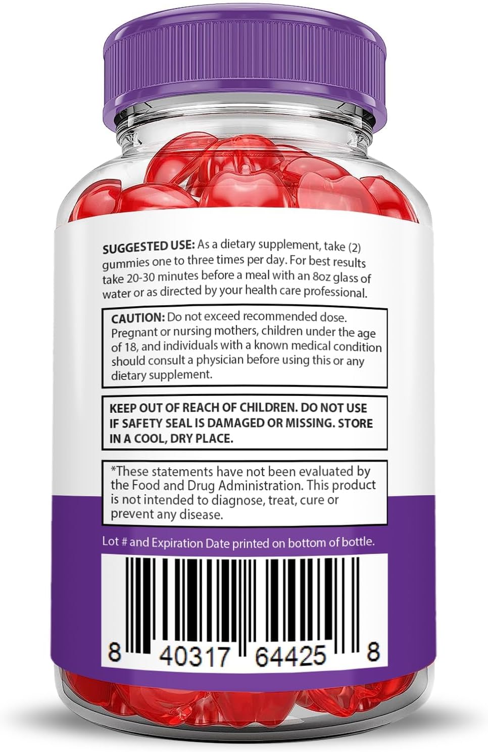 Justified Laboratories (5 Pack Ultra Quick Keto ACV B12 Vegan Non GMO 300 Gummies