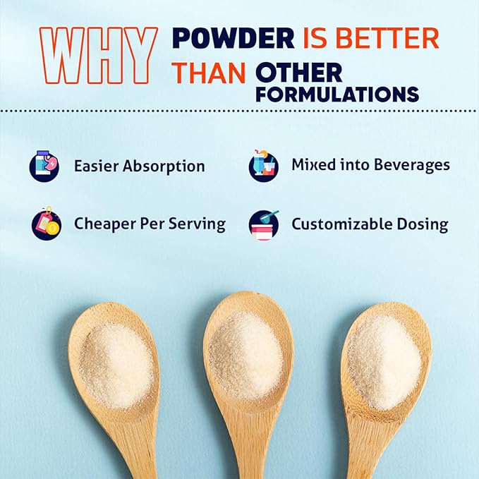 Vitamatic Hyaluronic Acid Powder 200mg - Supports Healthy Connective Tissue and Joints - Promote Youthful Healthy Skin - 100 Gram