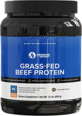 Beef Protein Powder - NSF Certified for Sport Hydrolyzed Protein - Highly Absorbable with Amino Acids, Collagen Precursors - Bone Broth Protein for Athletes (Chocolate, 30 Servings)