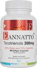 Eannatto Tocotrienols Vitamin E Supplements Tocopherol Free, Supports Immune Health, Non-GMO, Gluten Free & Antioxidant (300MG 30 Softgels)