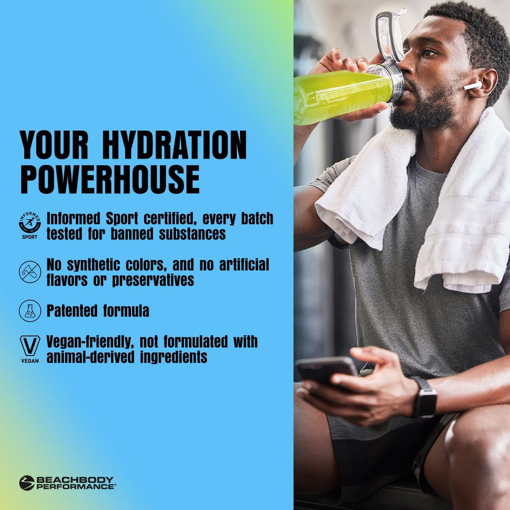 BODi Hydrate Performance Hydration Supplement, Quercetin Enriched Electrolyte Powder, 4 Key Electrolytes: Potassium, Magnesium, Sodium, Calcium - Supports Endurance & Fluid Balance, Citrus, 40 SRV