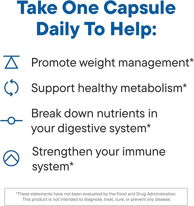 Daily Nouri Weight Support Probiotic for Women & Men | Healthy Weight Management, Metabolism, Digestion & Gut Health | 3 Clinically Studied Strains + Vegan Omega Oil | 30-Day Supply
