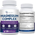 Magnesium Complex w/Magnesium Glycinate, Malate, Citrate | 24-in-1 Magnesium Supplement w/Ashwagandha, L-Theanine & NAD+ | Supports Calm, Energy, Muscle & Sleep | Non-GMO, 120 Vegan Caps