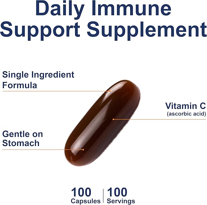 Carlson - C-Gels, 1000mg, Vitamin C Softgels, Immune Support & Heart Health, Vitamin C Softgels, Antioxidant, Vitamin C Supplement, 250 Softgels