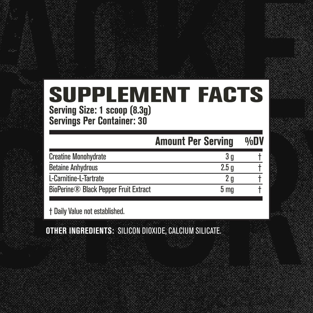 Jacked Factory Growth Surge Creatine Post Workout Powder w/L-Carnitine, Daily Muscle Builder & Recovery Supplement with Creatine Monohydrate, Betaine, L-Carnitine L-Tartrate - 30 Servings, Unflavored