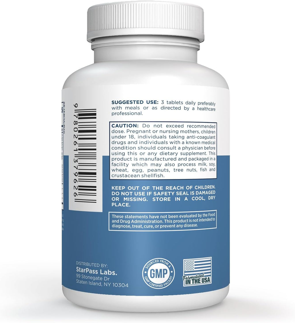 Bone MD Osteo Strength Ultimate Health Support | Supplement for Women and Men | Promote Density 90 Tablets