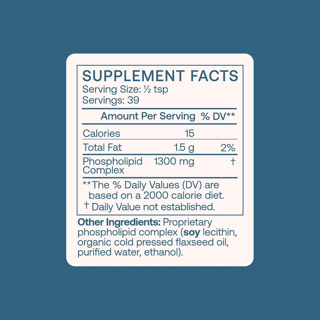 BodyBio PC - Phosphatidylcholine for Brain Health, Mental Clarity, Cognitive Function, Cellular Repair & Healthy Aging, Phospholipid Complex Supplement for Gentle Daily Detox