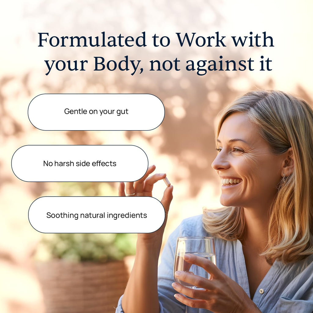 Simple Promise BellyFlush - Gentle Colon & Gut Cleanse Supplement for Comfort with Milk Thistle & Bentonite Clay - Supports Debloat, Digestive Cleanse & Flushing - 60 Capsules