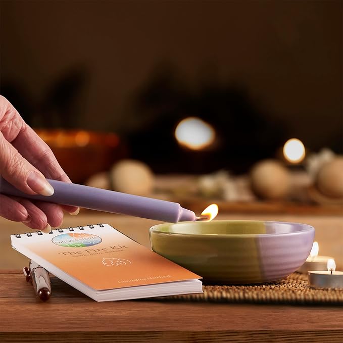 Element Kit Bundle - Self-Care Package for Women and Men – Give The Gift of Peace of Mind – Use The Elements to Practice Mindfullness - by Two Sage Sisters