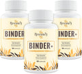 Detox Binder Supplement – Activated Charcoal, Zeolite, Bentonite Clay, Milk Thistle, Proprietary Blends - Liver & Gut, Max Absorption, 270 Vegan Capsules