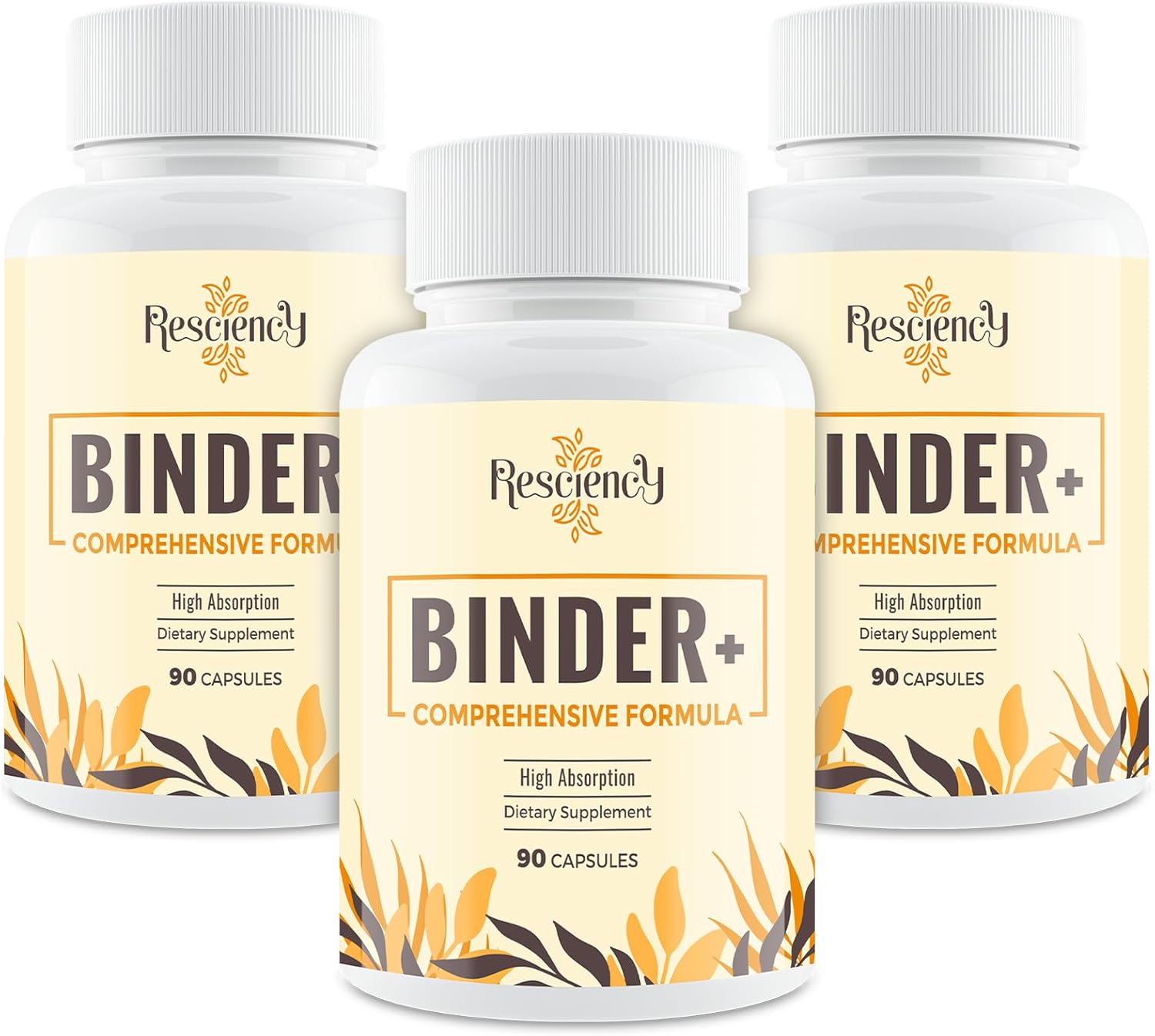 Detox Binder Supplement – Activated Charcoal, Zeolite, Bentonite Clay, Milk Thistle, Proprietary Blends - Liver & Gut, Max Absorption, 270 Vegan Capsules