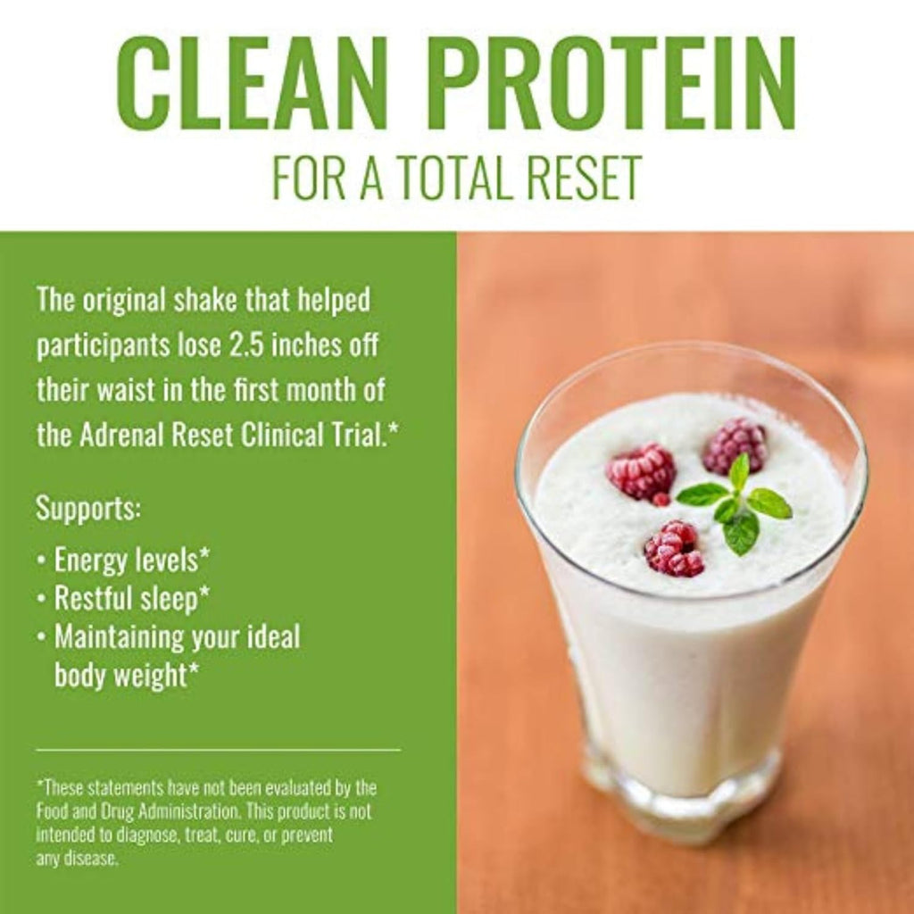 Dr. Christianson's Original Daily Reset Meal Replacement Shake (Vanilla) - Doctor Formulated Natural Pea Protein & Resistant Starch Powder for Complete Nutrition - 28 Full-Size Servings