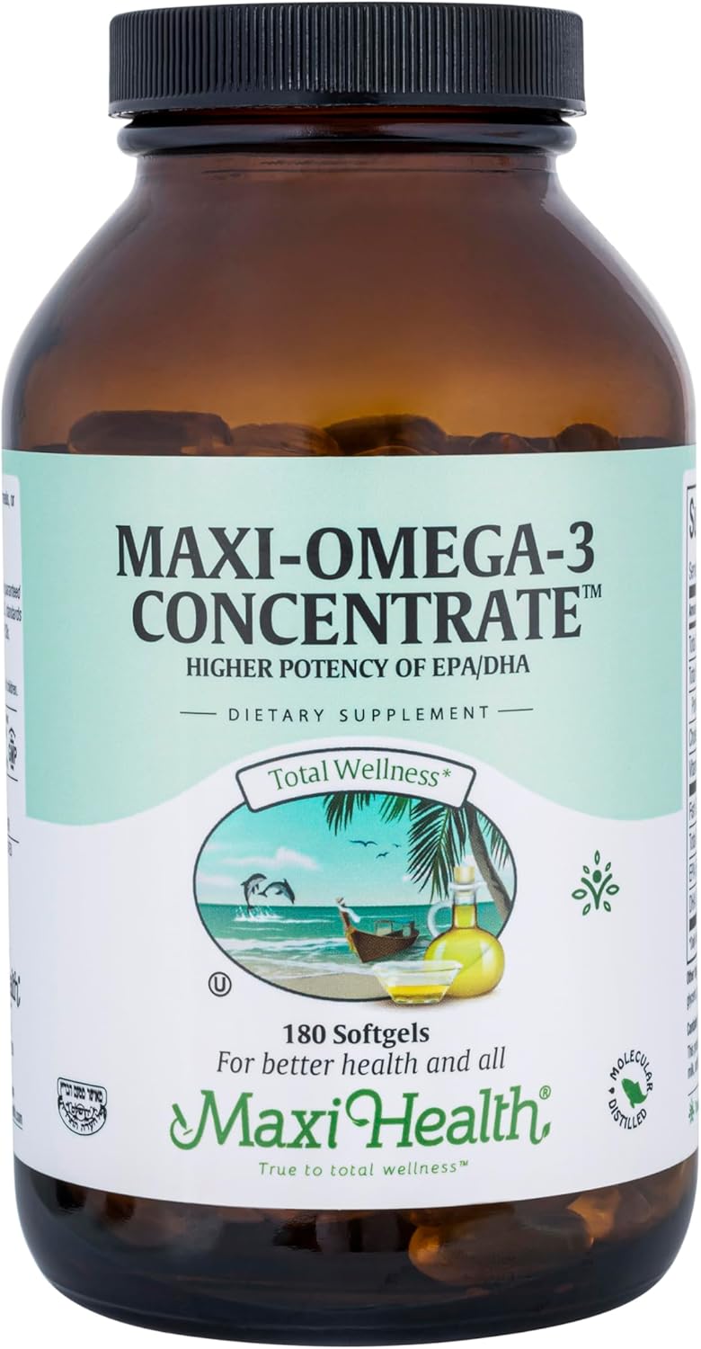 Omega 3 Fish Oil Supplement for Women and Men - Triple Strength 2000 mg Fish Oil with Omega 3 Fatty Acids Supplements Including EPA, DHA - Support for Heart Brain & Joint Health Kosher 90 Softgels