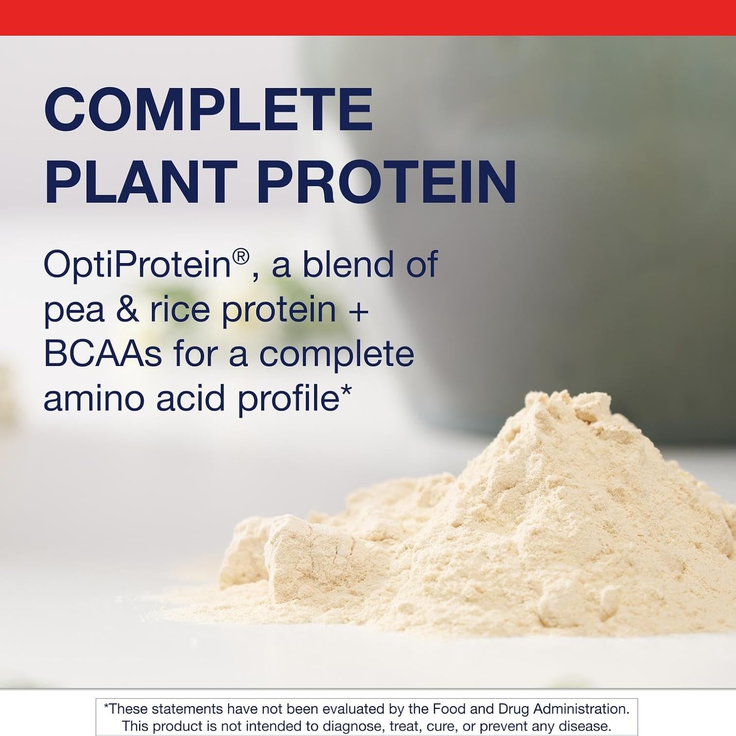 Metagenics Perfect Protein Pea & Rice - Featuring OptiProtein, a Balanced Combination of Proprietary Pea and Rice Protein with Added BCAAs - Vanilla Flavor - 30 Servings - 39.15 Oz