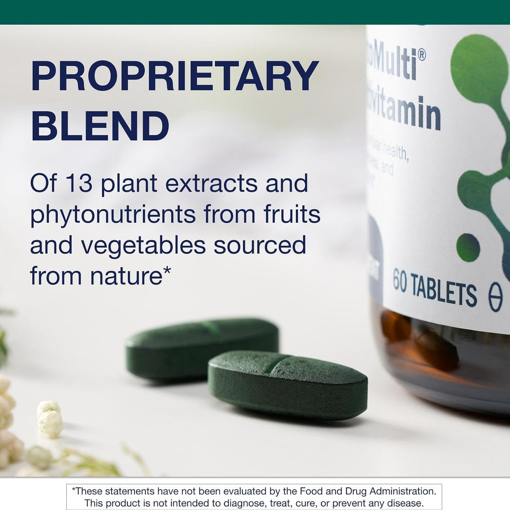 Metagenics PhytoMulti Multivitamin - Supports Healthy Aging, Cellular Health & Overall Wellness - for Men & Women - Over 20 Essential Vitamins & Minerals - with Vitamin B6, Lutein & Zinc - 60 Tablets