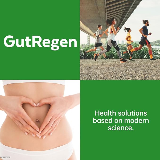(3 Pack) GutRegen Capsules - Official Gut Regen Supplement Pills Advanced Formula All Natural Premium Ingredients Digestive Support for Gut Health Overall & Wellness, 180 Capsules for 3 Months