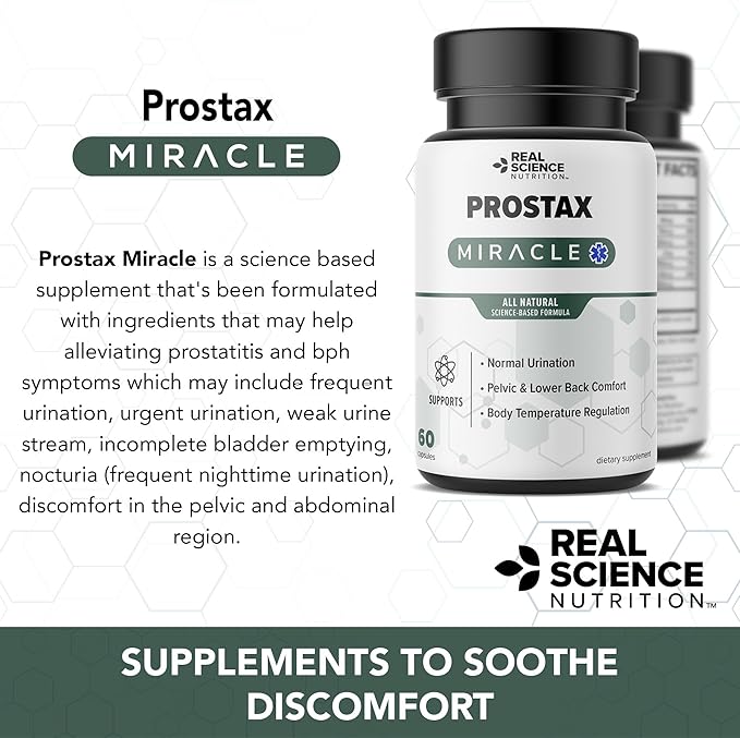 Offers Prostax Miracle: A Natural Supplement for Bladder and Kidney Health, Mens Health Products