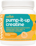 Wellah Creatine for Women - Creatine Monohydrate with Dandelion & Cranberry Extract (100 Servings, Pineapple Mango)