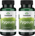 Swanson Pygeum - Herbal Supplement Promoting Male Prostate Health, Bladder, and Urinary Tract Health Support - Mens Health Supplement - (100 Capsules, 125mg Each) (2 Pack)