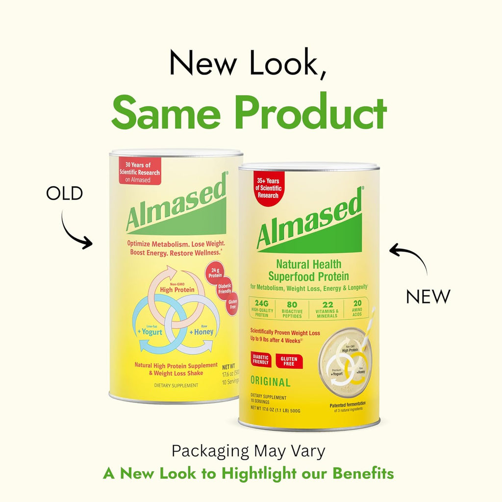 Almased protein powder for weight loss and GLP-1 supplement weight loss supplement