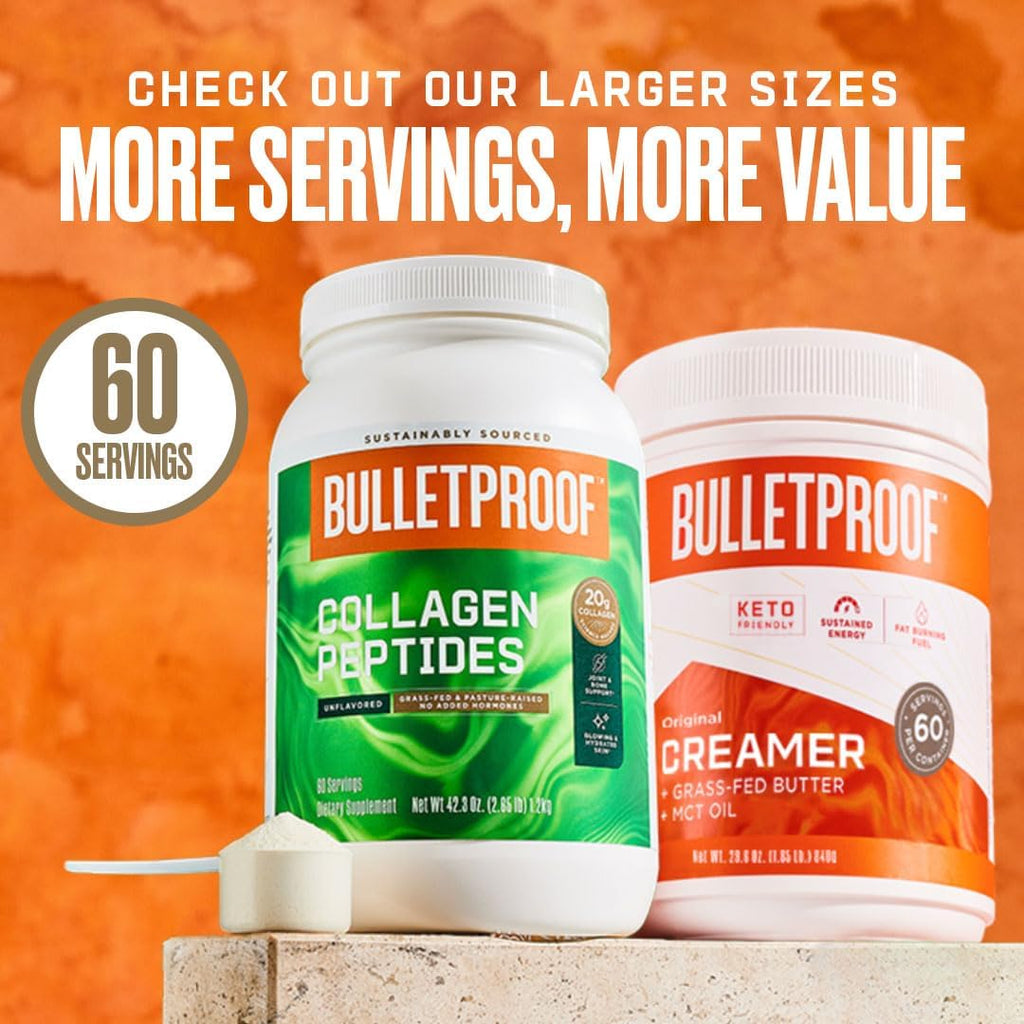 Bulletproof Collagen 18g Protein Powder, 8.5 oz, Unflavored