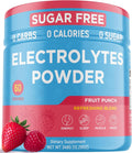 Keto Vitals Keto Electrolytes Powder | Keto-Friendly Electrolytes with Potassium, Magnesium, Sodium, Calcium | Electrolytes Sugar Free | Supplement Energy Drink Mix | Zero Calories, Zero Carbs