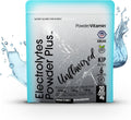PowderVitamin Electrolytes Powder Plus (20 Servings) Unflavored Electrolyte Powder Keto, Sugar Free, Pink Himalayan Salt.,1000mg Potassium,150mg Calcium,150mg Magnesium, Hydration Powder NO STEVIA