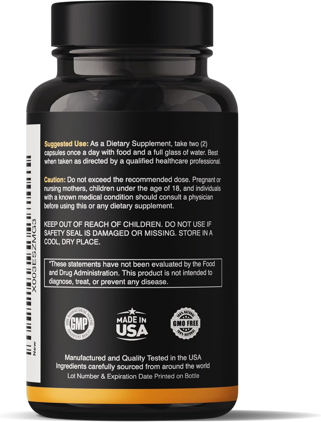 Natgrown Ashwagandha Maca Root Fenugreek Extract Capsules Supplement for Men & Women - Vegan Pills - (120 Count)
