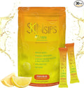 Skin Health & Energy Boost Drink Mix- Sugar Free, SOD B (TM), Antioxidants from French Melon Concentrate, On The Go Stick Packs, Lemon, 30 Pack