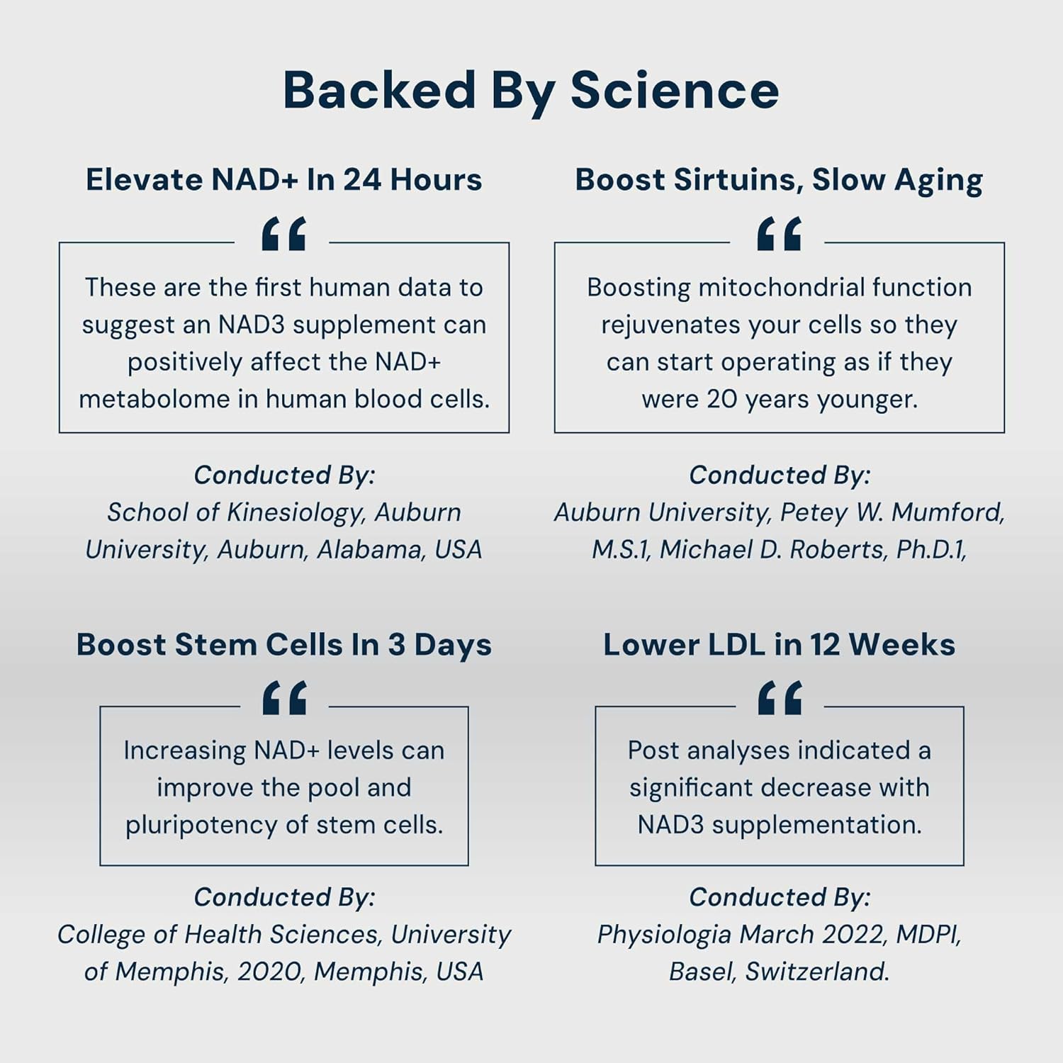 HPN NAD3 Clinical NAD+ Booster, Cellular Health & Natural Energy - NAD Supplement for Healthy Aging, Metabolic Support, NRF2 & Longevity, Nicotinamide Riboside & NMN Alternative, 60ct, 30-Day Supply