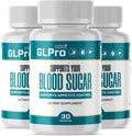 GLPro Capsules – Natural Supplement with Hawthorne, Garlic, Green Tea & Hibiscus – Non-GMO, Gluten-Free, Dairy-Free, Vegetarian, Made in USA – 30 Capsules, 3 Month Supply