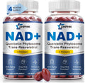 NAD Supplement Softgels 1700mg, Nad Supplements for Women & Men with Nicotinamide Riboside Quercetin Phytosome, Trans Resveratrol & TMG, Boost Energy & Anti-Aging Support 240-Count, 120 Days Supply