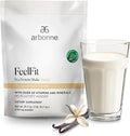 Arbonne Feelfit Pea Protein Shake - Daily Supplement Powder, Vegan Protein for Support of Overall Health, Energy and Well-Being, Vanilla