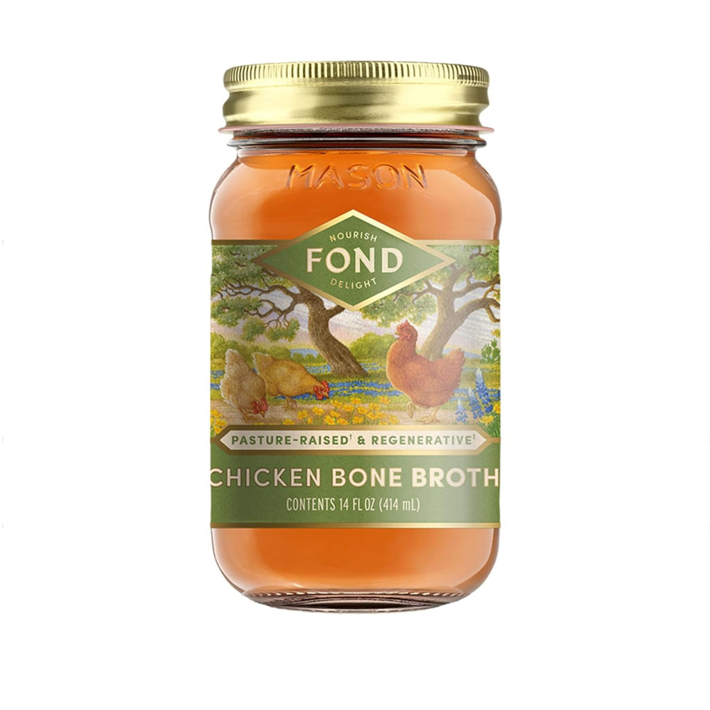 FOND Pasture-Raised Regenerative Chicken Bone Broth