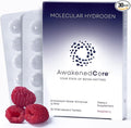 Hydrogen Water Tablets - Molecular H2 Magnesium 12 PPM Supplement Tabs for Drinking Water - Supports Energy, Recovery & Cognitive Function for Antioxidant Cellular Health (30 Count, Raspberry)