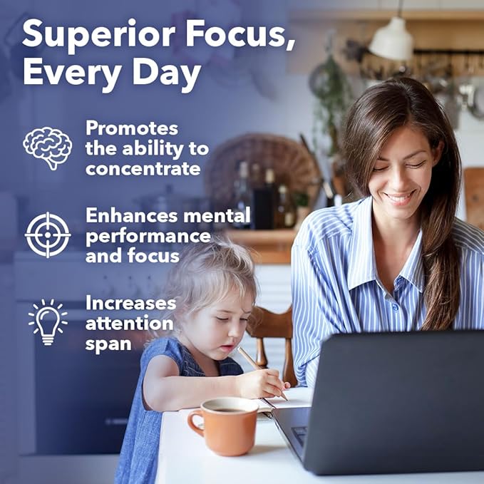Lifeseasons, Focus-R Concentration Support, 60 Count