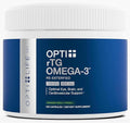 Opti + rTG Omega-3 Supplements | Heart, Immune, Brain and Eye Health Supplements for Adults | Daily Use Omega 3 DHA EPA Capsules | 120 Softgels/ 60 Servings