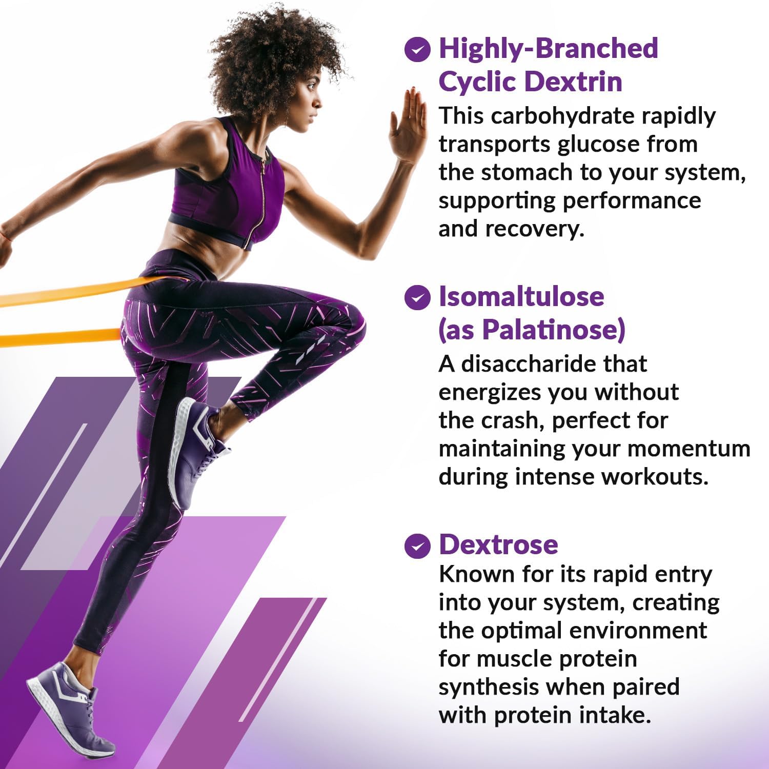 Granite Intra Carb Powder, Fruit Punch Flavor, High-Performance Carbohydrate Blend with Cluster Dextrin, Palatinose, & Dextrose, Supports Energy and Training (20 Servings)