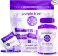 purple tree Post-Celebration Wellness Bottle + Packet Kit Combo, Liver Support, Rapid Hydration, Body Replenisher | Dihydromyricetin DHM, Milk Thistle, Electrolytes, Vitamin B, Willow Bark, Quercetin