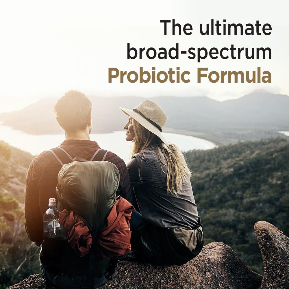 Garden of Life Probiotics for Digestive Health and Gut Health Balance, Primal Defense Ultra Ultimate Formula, 15 Billion CFU and 13 Strains Plus HSOs, Vegetarian and Gluten Free, 180 Capsules