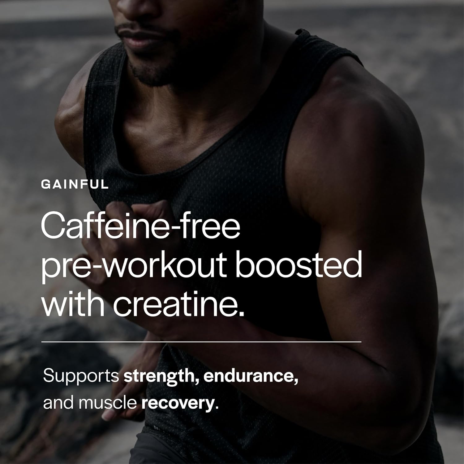 Gainful Caffeine Free Pre Workout Powder with Creatine, Watermelon Flavor, Supports Strength, Endurance, & Recovery, BCAAs, Beta Alanine, L-Citrulline, No Artificial Ingredients, 20 Servings