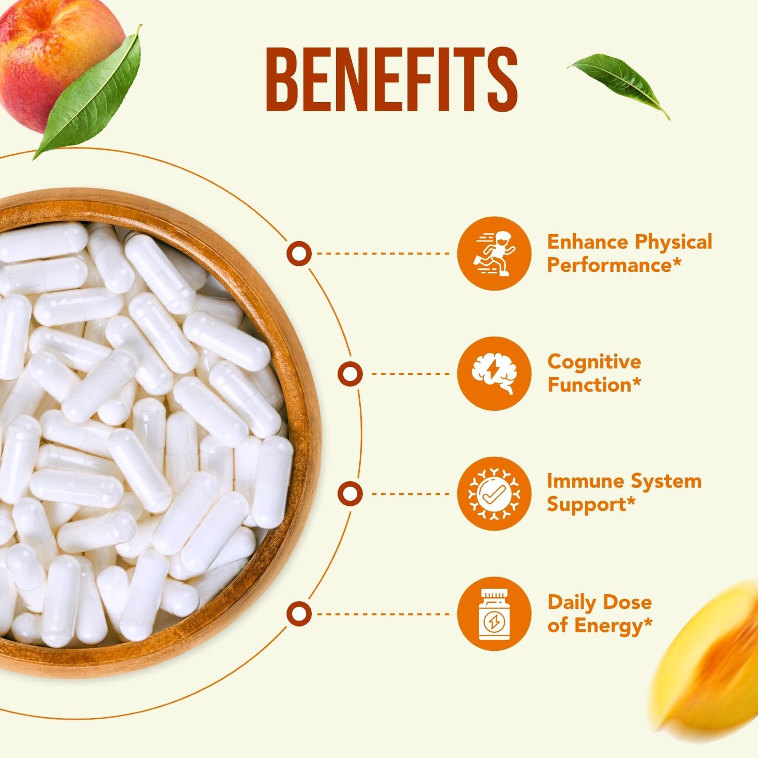 Coenzyme Q10 200mg CoQ10 Supplement -Once Daily CoQ10 200mg Powder Capsules for Heart Health, Antioxidant & Energy Support -Non-GMO, Quick Absorption Ubiquinone Q10 Coenzyme (Single)