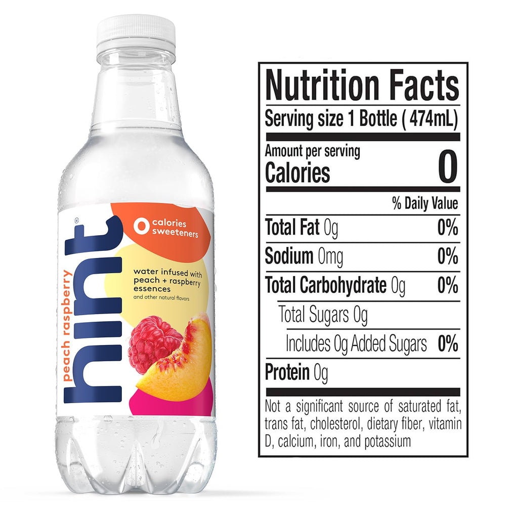 Hint Flavored Bottled Water, 3-Flavor Mega Variety Pack - Purified Water Beverages with Zero Calories, Natural Flavors, and Sugar Free - 16 Fl Oz (Pack of 18)