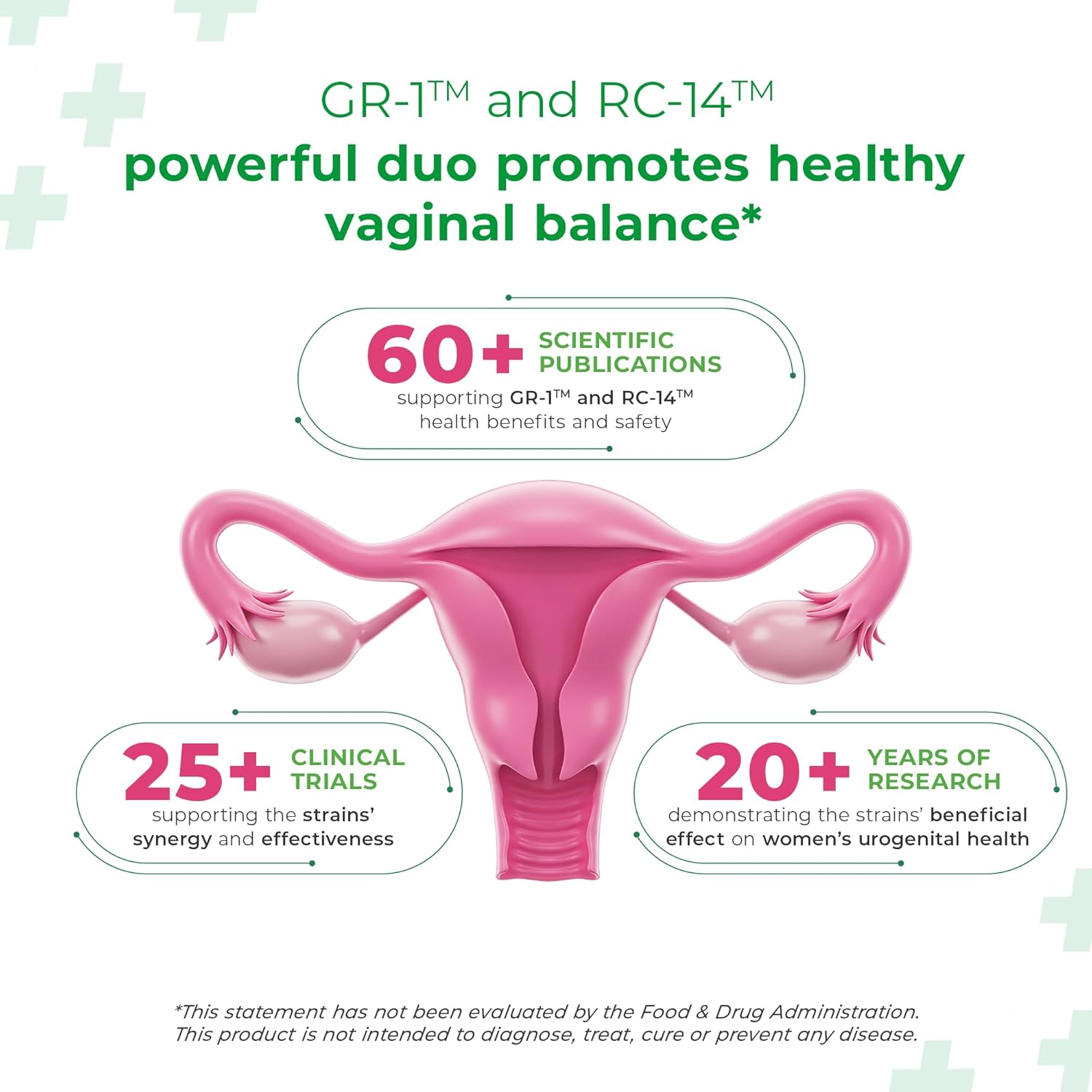 Bio K+ Women’s Health – Probiotic Supplement for Women Supports Vaginal & Urinary Tract Health with 2 Billion CFU 2 Strains, Vaginal Probiotics for Women – 30 Capsules