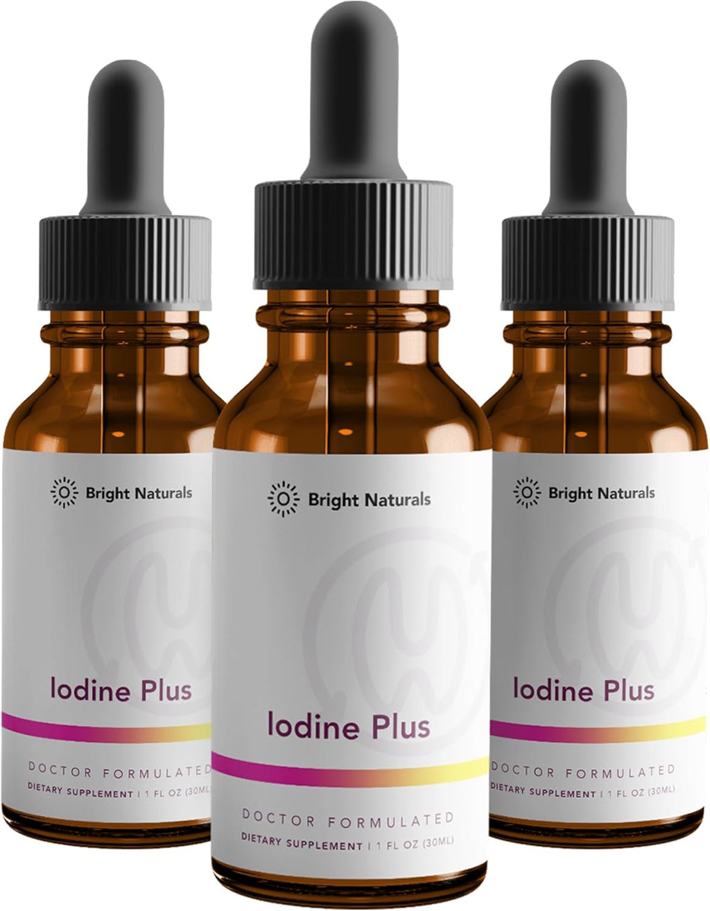Iodine Plus - Kelp-Based Liquid Supplement Supports Thyroid - Boosts Energy, Improves Sleep, and Enhances Mental Clarity, 180 0.04% Iodine Servings