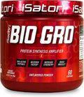 iSatori BIO-GRO Protein Synthesis Amplifier, for Muscle Recovery & Growth, Enhanced Stimulant Free Pre Workout & Colostrum Supplement with Bio-Active Peptides- Unflavored (60 Servings)