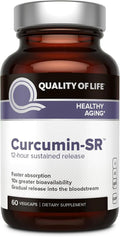 Quality of Life Curcumin-SR - Healthy Aging, Inflammation Support - 60 Vegicaps
