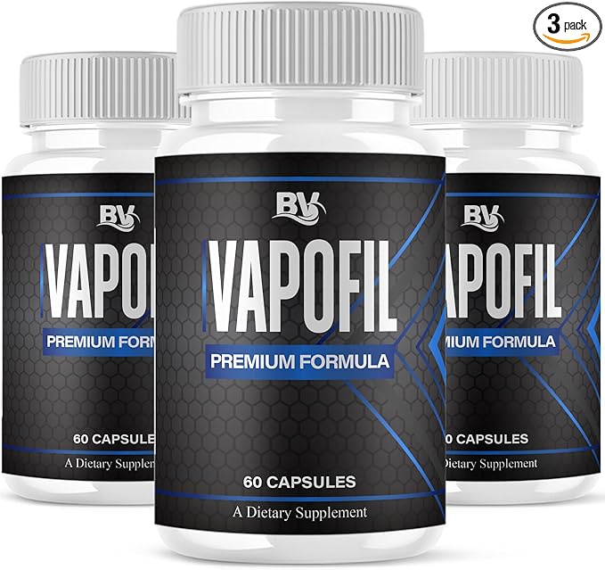 BLUE VIBE Vapofil Premium Wellness and Advanced Health Management Supplement Pills, Vapofil Maximum Strength Advanced Daily Health Support and Overall Wellness Formula (3 Pack - 180 Capsules)